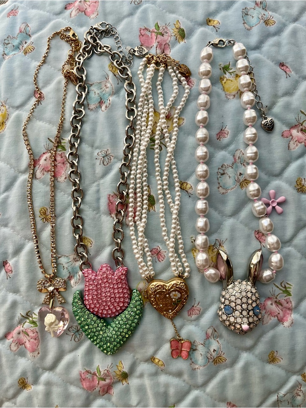 Betsey Johnson Necklace Set